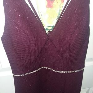 Size 11(fits 8-12l NWT burgundy dress
